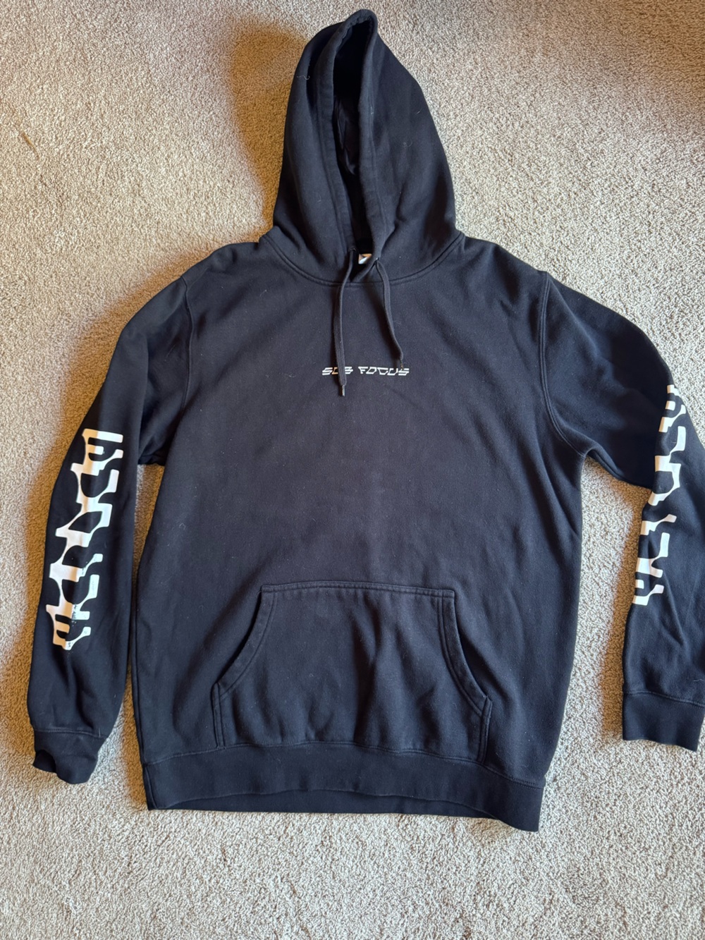 SUBFOCUS Pullover Hoodie Sweatshirt - Graphic Sleeve